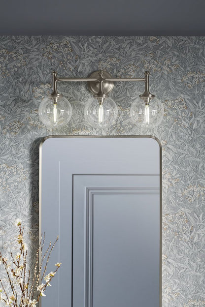 KOHLER K-31763-SC03-2GL Bellera Three-light sconce - Brushed Moderne Brass
