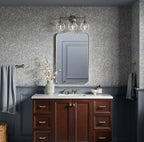 KOHLER K-31763-SC03-BLL Bellera Three-Light Sconce - Matte Black