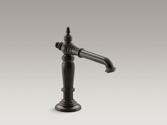 KOHLER K-72760-2BZ Artifacts Bathroom Sink Faucet Spout With Column Design, 1.2 Gpm In Oil-Rubbed Bronze