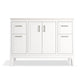 KOHLER K-33554-ASB-0 Seer 48" Bathroom Vanity Cabinet With Sink And Quartz Top In White