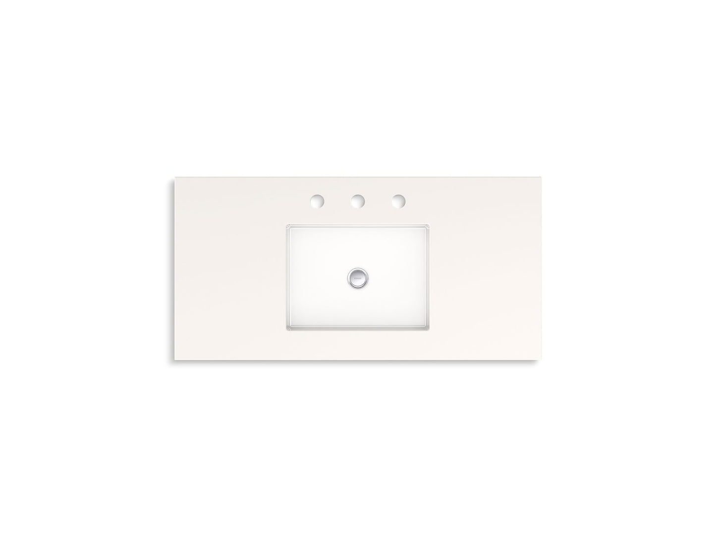 KOHLER K-33553-ASB-0 Seer 36" bathroom vanity cabinet with sink and quartz top - White