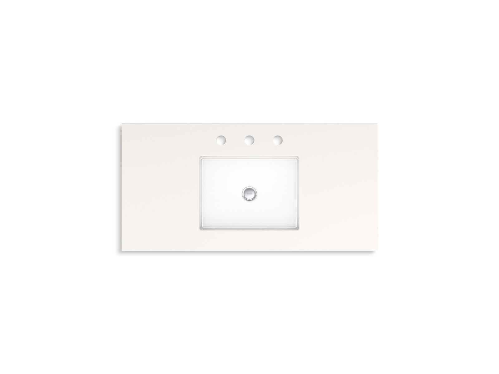 KOHLER K-33553-ASB-0 Seer 36" Bathroom Vanity Cabinet With Sink And Quartz Top - White