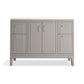 KOHLER K-33554-ASB-1WT Seer 48" Bathroom Vanity Cabinet With Sink And Quartz Top In Mohair Grey