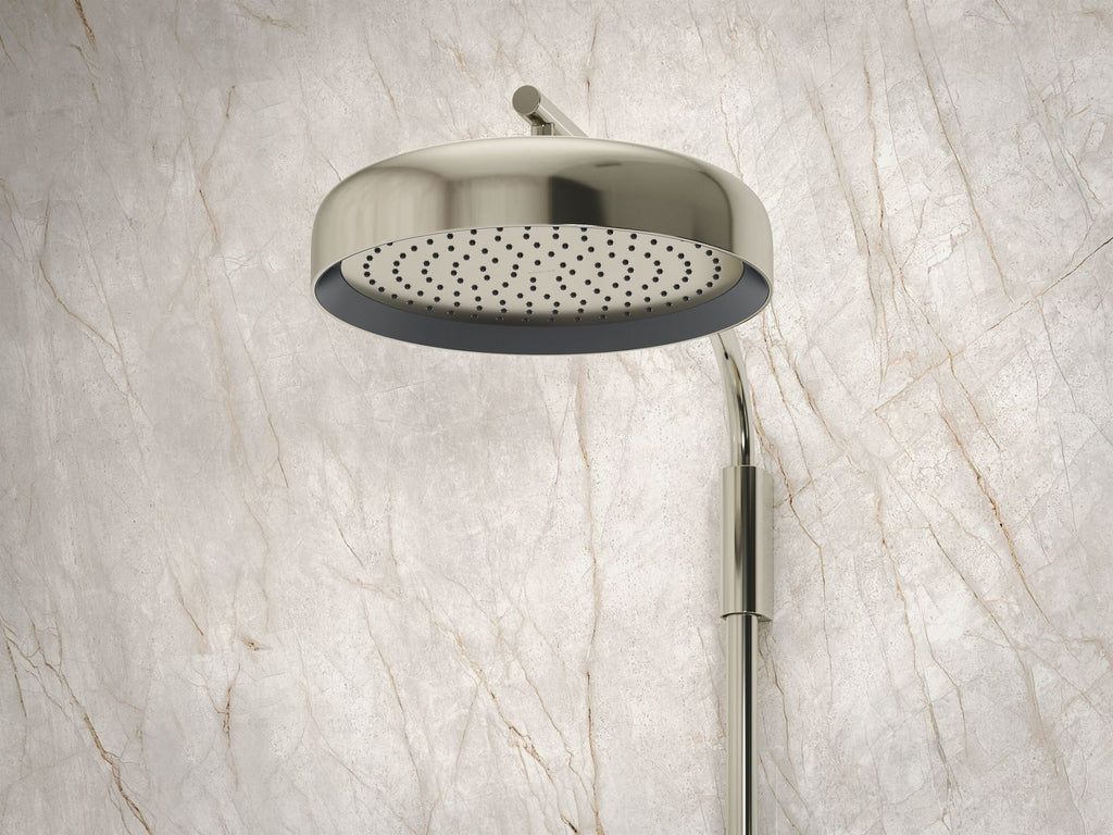 KOHLER K-26291-BL Statement Round 12" Single-Function Rainhead, 2.5 Gpm - Matte Black