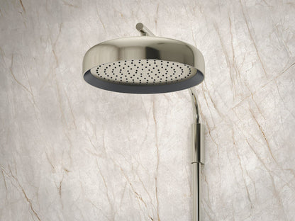 KOHLER K-26292-BL Statement Round 14" single-function rainhead, 2.5 gpm - Matte Black
