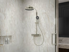 KOHLER K-26337-9-CP Anthem Two-Way Exposed Thermostatic Valve With Shower Column For Rainhead And Handshower - Polished Chrome