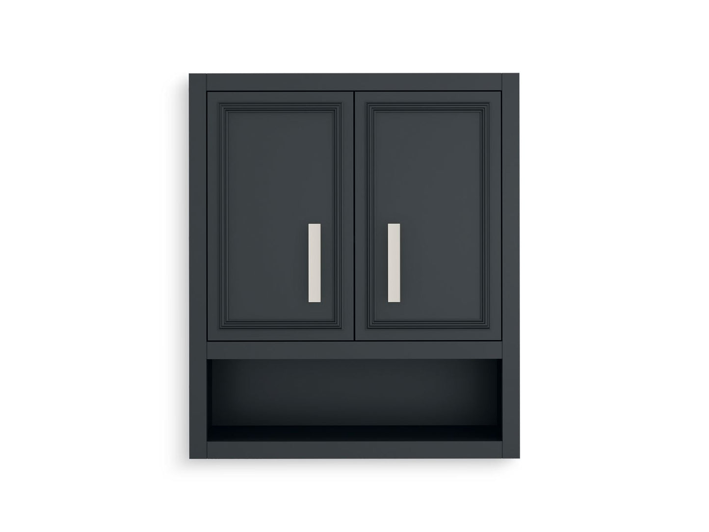 KOHLER K-33549-ASB-1WX Southerk 24" X 28" Wall Cabinet In Slate Grey