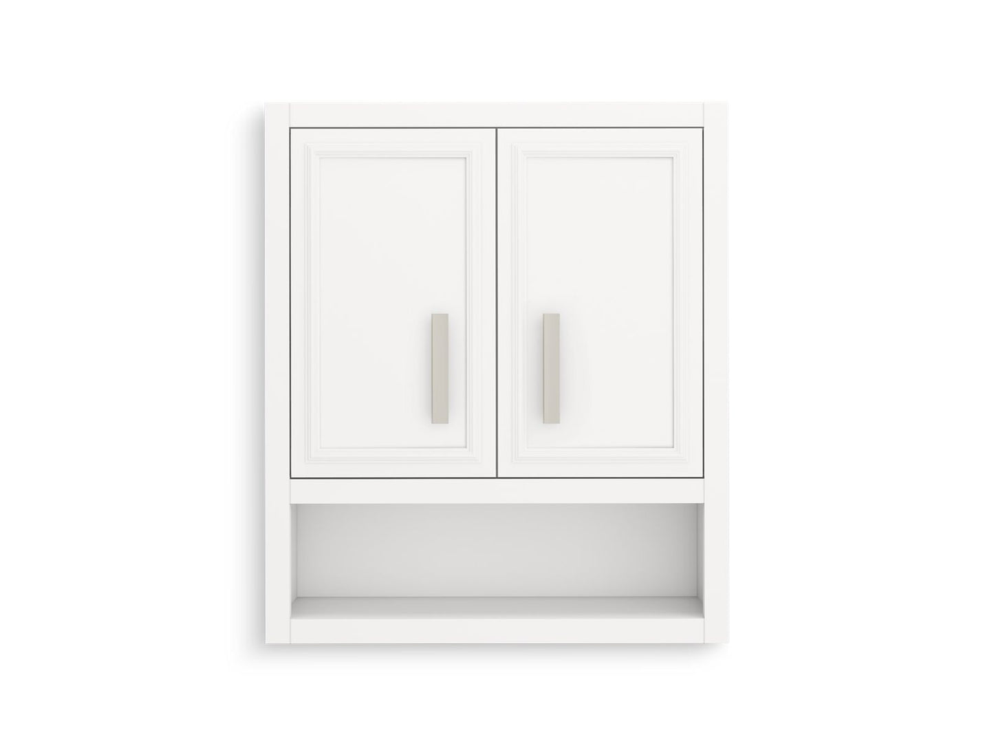 KOHLER K-33549-ASB-0 Southerk 24" X 28" Wall Cabinet In White