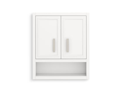 KOHLER K-33549-ASB-0 Southerk 24" X 28" Wall Cabinet In White