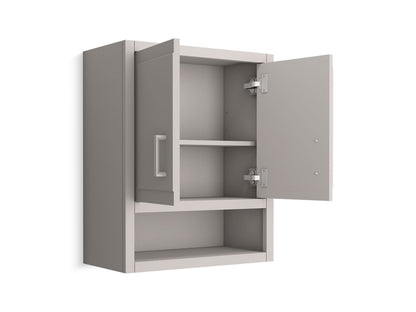 KOHLER K-33557-ASB-1WT Seer 24" X 28" Wall Cabinet In Mohair Grey