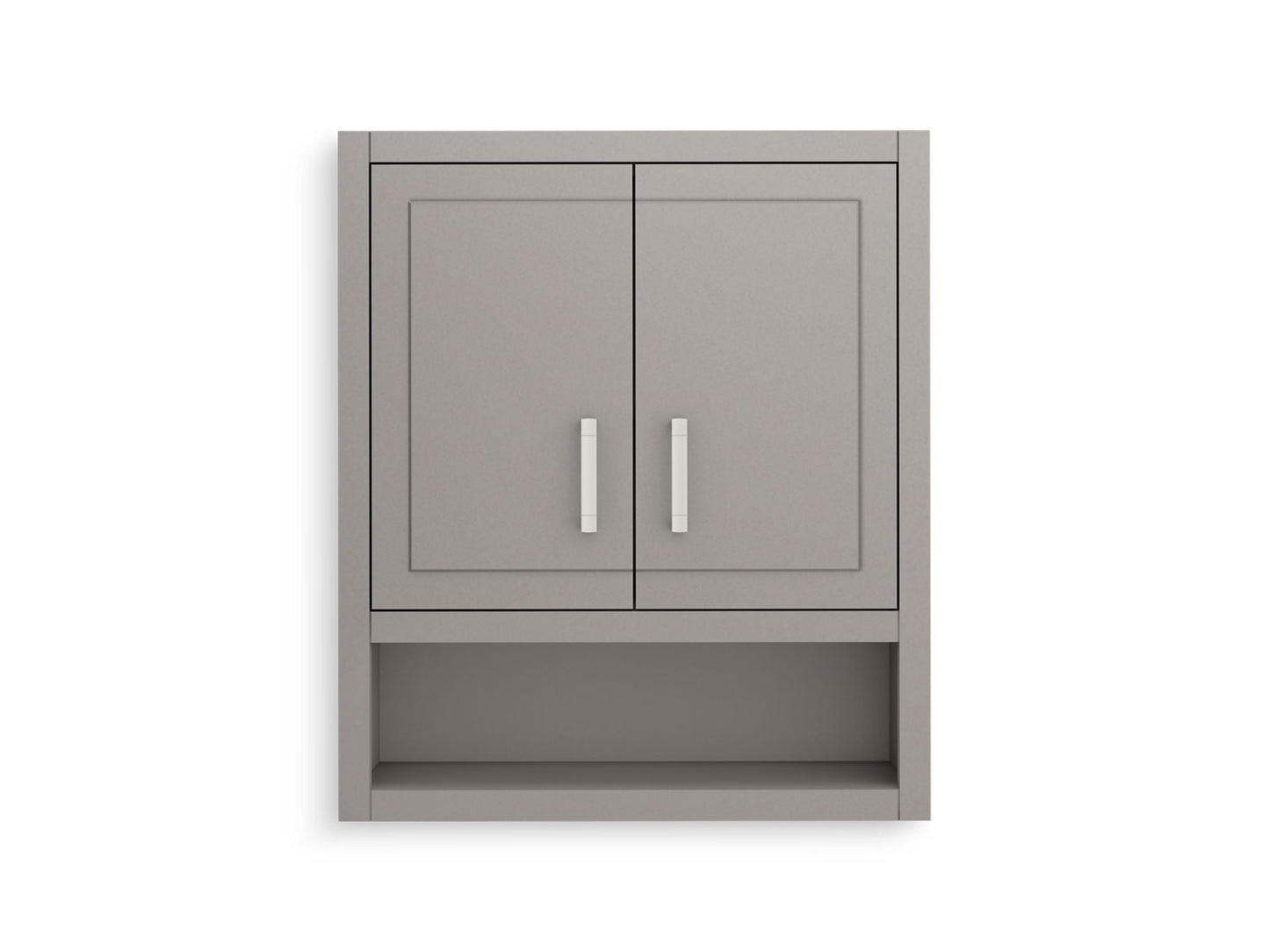 KOHLER K-33557-ASB-1WT Seer 24" X 28" Wall Cabinet In Mohair Grey