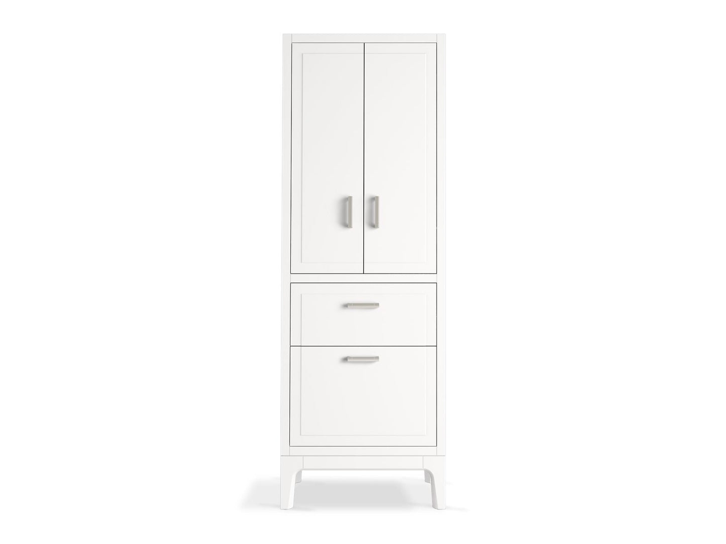 KOHLER K-33556-ASB-0 Seer 24" X 70" Linen Tower In White