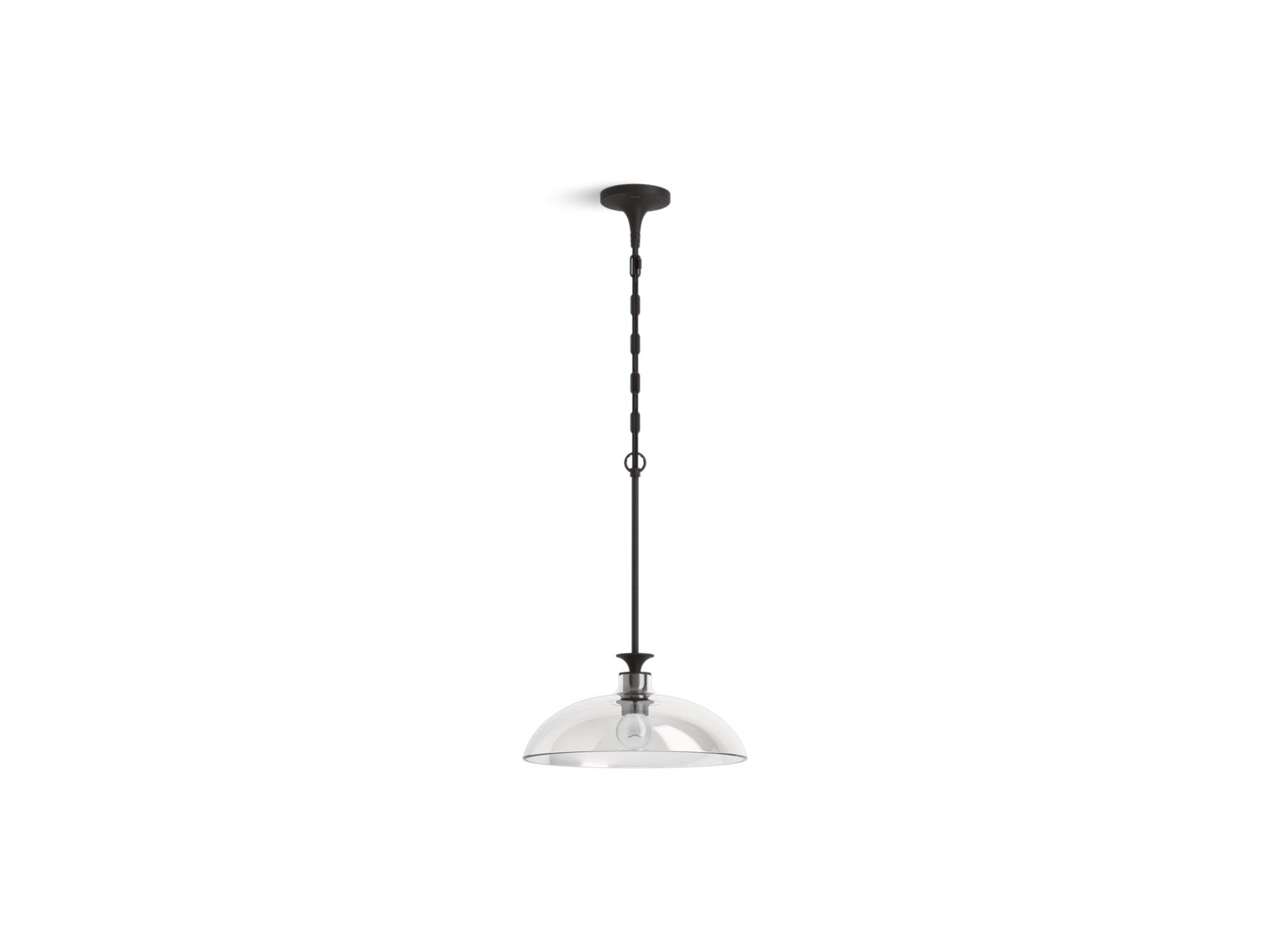 KOHLER K-31771-PE01-BLL Tone 15" Pendant - Matte Black
