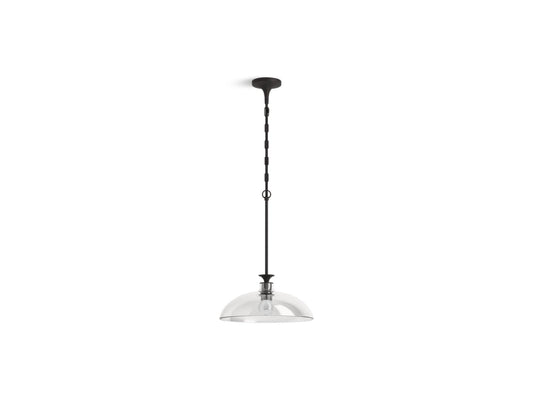 KOHLER K-31771-PE01-BLL Tone 15" pendant - Matte Black
