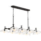 KOHLER K-31774-CH08-BLL Tone 41" Chandelier In Matte Black