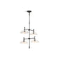 KOHLER K-31773-CH04-BLL Tone 24" Chandelier In Matte Black