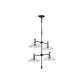 KOHLER K-31773-CH04-BLL Tone 24" Chandelier In Matte Black