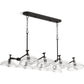 KOHLER K-31774-CH08-BLL Tone 41" Chandelier In Matte Black