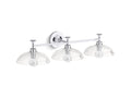 KOHLER K-31770-SC03-CPL Tone Three-Light Sconce - Polished Chrome