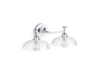 KOHLER K-31769-SC02-BLL Tone Two-Light Sconce - Matte Black