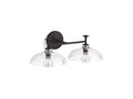 KOHLER K-31769-SC02-BLL Tone Two-Light Sconce - Matte Black