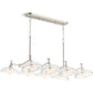 KOHLER K-31774-CH08-SNL Tone 41" Chandelier In Polished Nickel