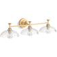 KOHLER K-31770-SC03-2GL Tone Three-Light Sconce In Brushed Moderne Brass