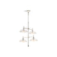 KOHLER K-31773-CH04-SNL Tone 24" Chandelier In Polished Nickel