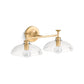 KOHLER K-31769-SC02-2GL Tone Two-Light Sconce In Brushed Moderne Brass