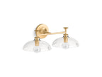 KOHLER K-31769-SC02-2GL Tone Two-Light Sconce - Brushed Moderne Brass