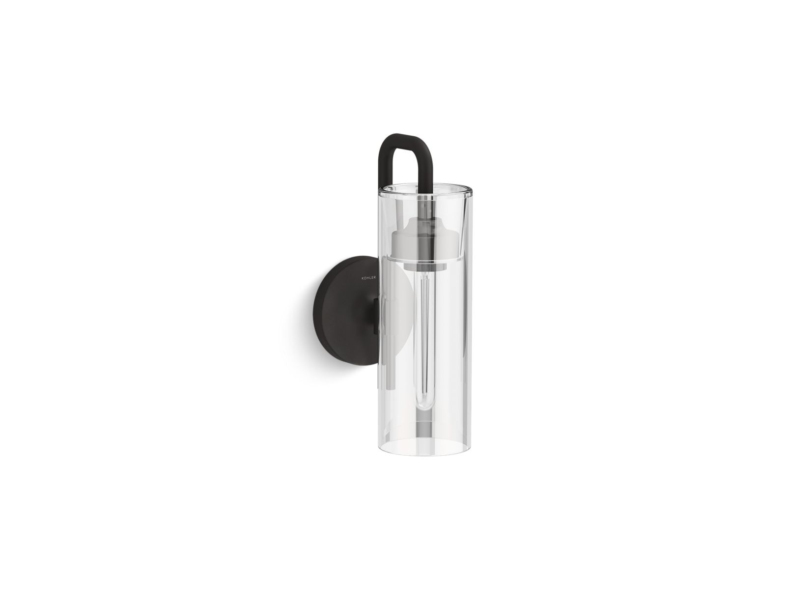 KOHLER K-27262-SC01-BLL Purist One-Light Sconce - Matte Black