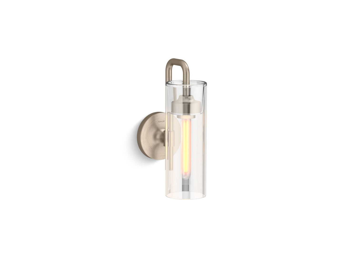 KOHLER K-27262-SC01-BVL Purist One-Light Sconce In Brushed Bronze