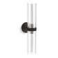 KOHLER K-27263-SC02-BLL Purist Two-Light Sconce In Matte Black