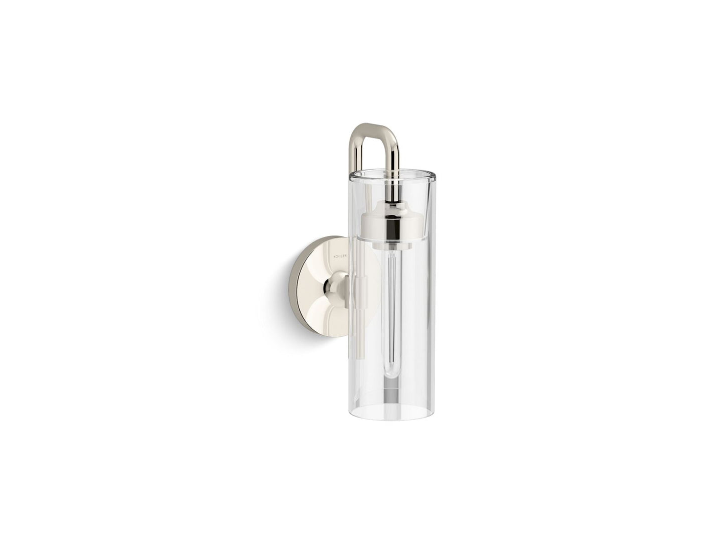 KOHLER K-27262-SC01-SNL Purist One-Light Sconce In Polished Nickel