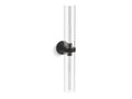 KOHLER K-27264-SC02-BLL Purist Two-Light Sconce - Matte Black