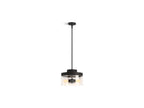 KOHLER K-27265-PE02-BLL Purist 12-1/2" Pendant - Matte Black