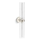 KOHLER K-27264-SC02-SNL Purist Two-Light Sconce In Polished Nickel