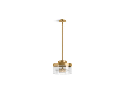 KOHLER K-27265-PE02-2GL Purist 12-1/2" pendant - Brushed Moderne Brass