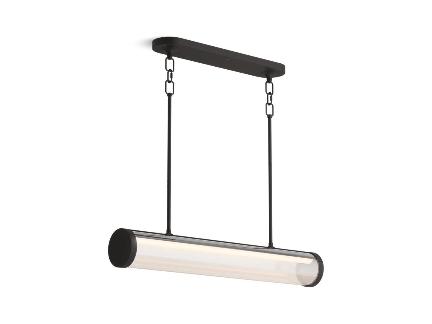 KOHLER K-27267-CHLED-BLL Purist 34" Led Linear Chandelier In Matte Black