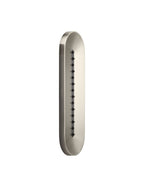 KOHLER K-26300-SN Statement Oblong Vichy Single-Function Body Spray, 2.5 Gpm - Vibrant Polished Nickel