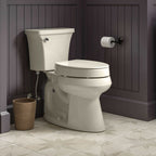 KOHLER K-25875-7 Hyten Elevated Quiet-Close Elongated Toilet Seat - Black Black