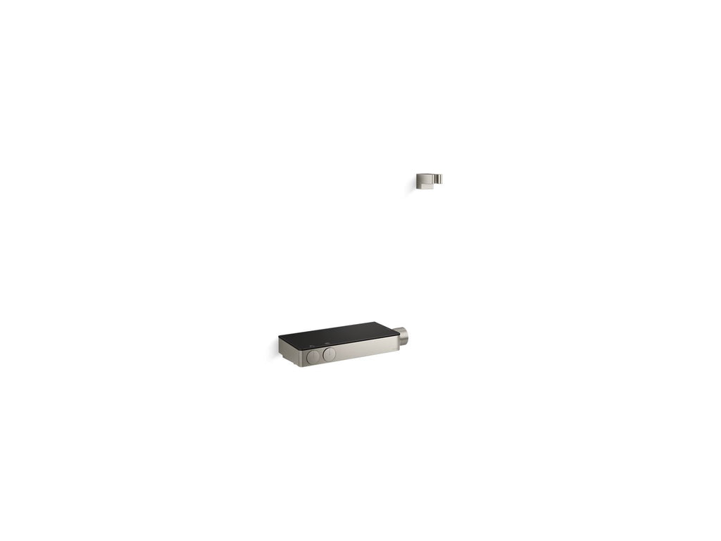 KOHLER K-26335-9-BN Anthem Two-Way Exposed Thermostatic Valve And Control Panel With Integrated Handshower Holder - Vibrant Brushed Nickel