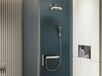 KOHLER K-26337-9-CP Anthem Two-Way Exposed Thermostatic Valve With Shower Column For Rainhead And Handshower - Polished Chrome