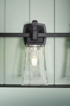 KOHLER K-31757-SC03-BLL Riff Three-Light Sconce - Matte Black