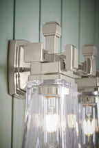 KOHLER K-31757-SC03-BLL Riff Three-Light Sconce - Matte Black