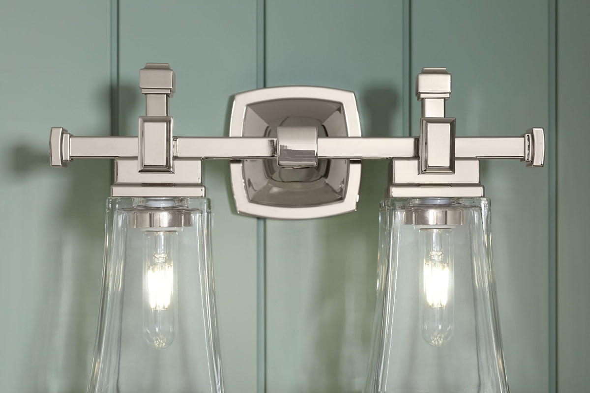 KOHLER K-31756-SC02-2GL Riff Two-Light Sconce - Brushed Moderne Brass