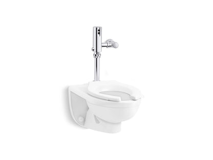 KOHLER K-PR84325-T4H-NA Kingston Ultra Commercial toilet with Mach Tripoint touchless 1.28 gpf HES-powered flushometer