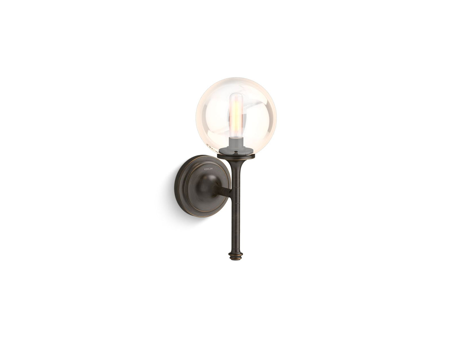 KOHLER K-31761-SC01-BZL Bellera One-Light Sconce In Oil-Rubbed Bronze