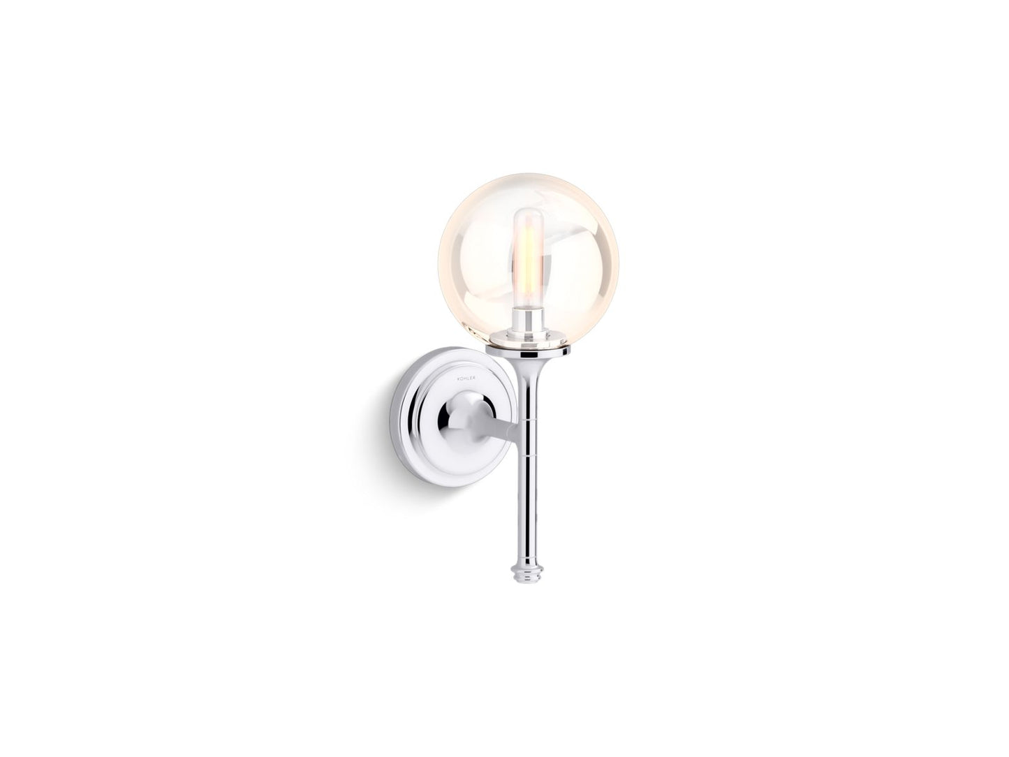 KOHLER K-31761-SC01-CPL Bellera One-Light Sconce In Polished Chrome