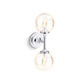 KOHLER K-31762-SC02-CPL Bellera Two-Light Sconce In Polished Chrome